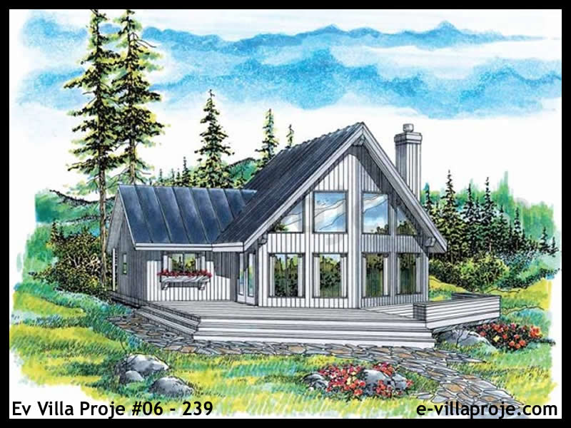 Isparta Ev Villa Proje #06 - 239 Anahtar Teslim Çelik Villa