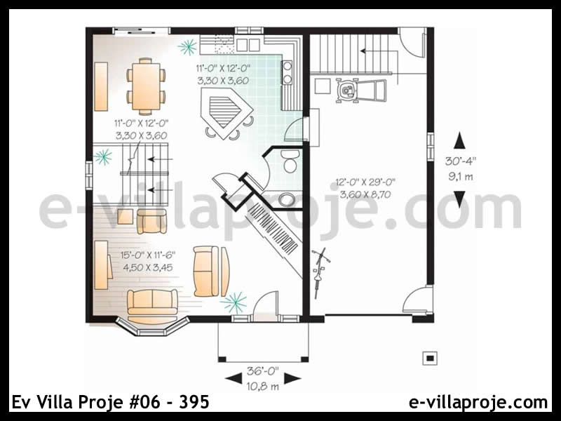 Ev Villa Proje #06 - 395 Detay 2