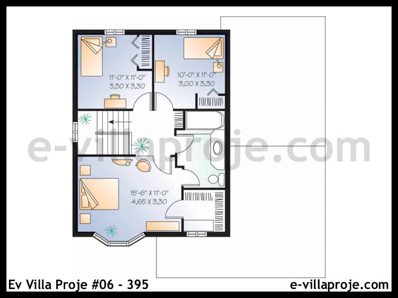 Ev Villa Proje #06 - 395 Detay 3