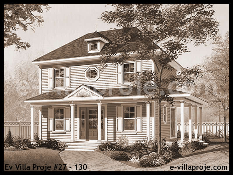 Ev Villa Proje #27 - 130 Detay 4