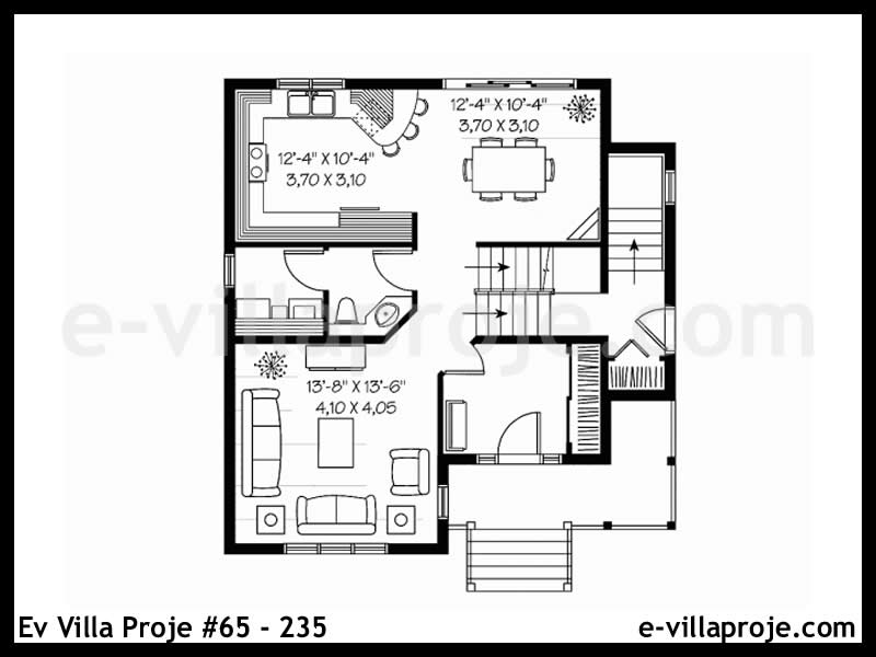 Ev Villa Proje #65 - 235 Detay 2