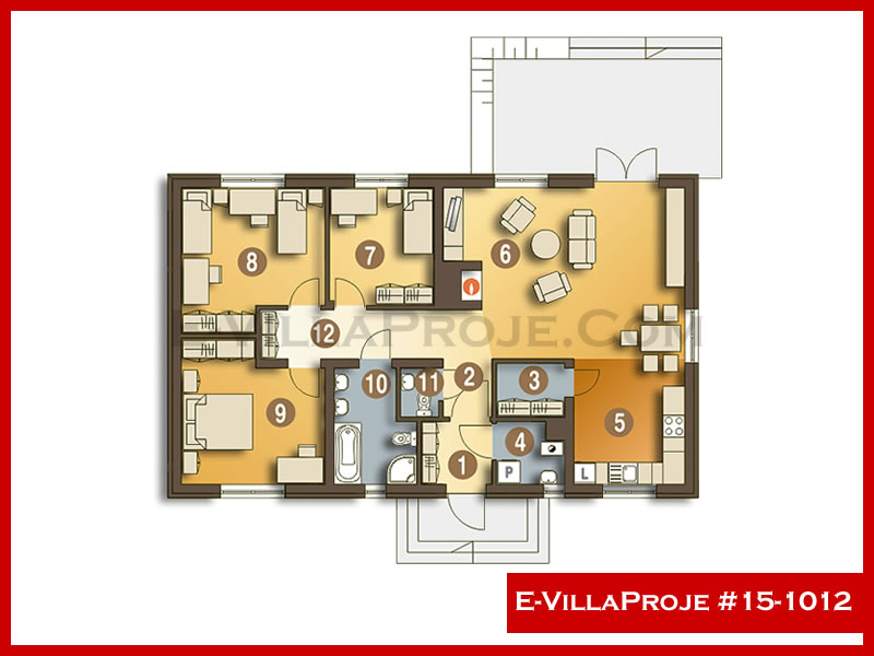 Ev Villa Proje #15 - 1012 Detay 2