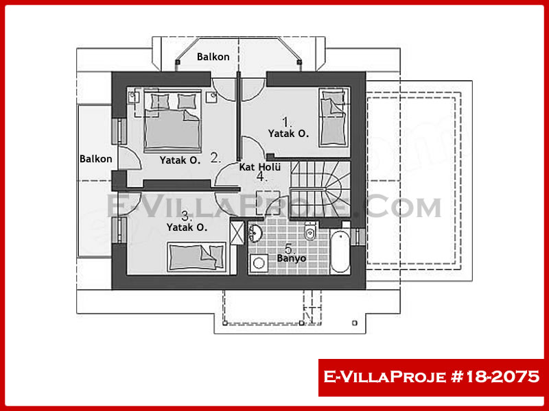 Ev Villa Proje #18 - 2075 Detay 3