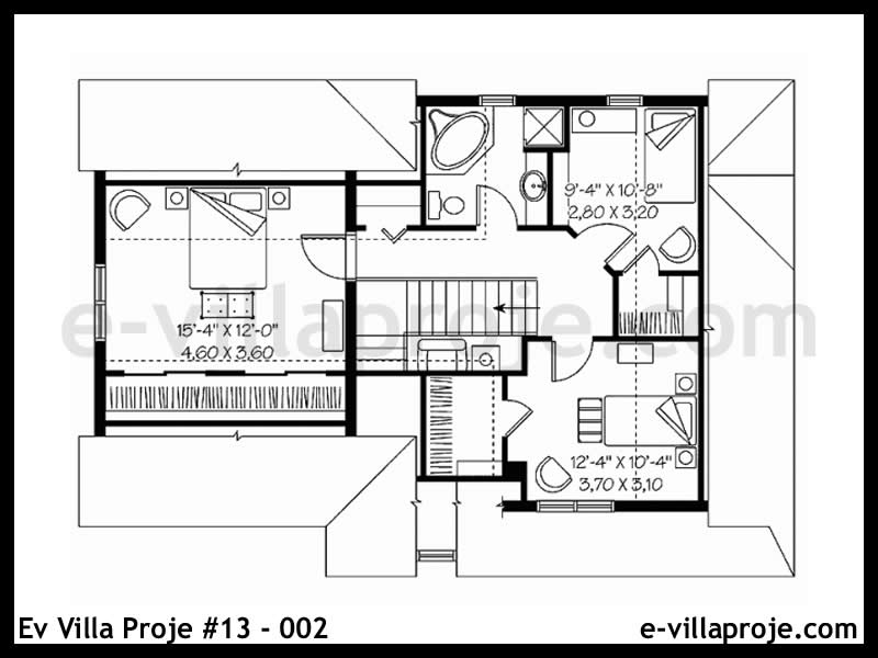 Ev Villa Proje #13 - 002 Detay 3