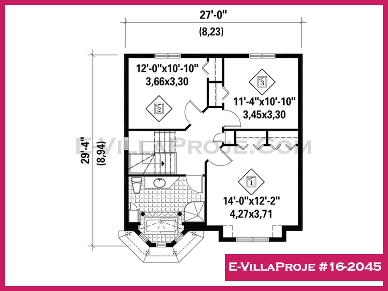 Ev Villa Proje #16 - 2045 Detay 3
