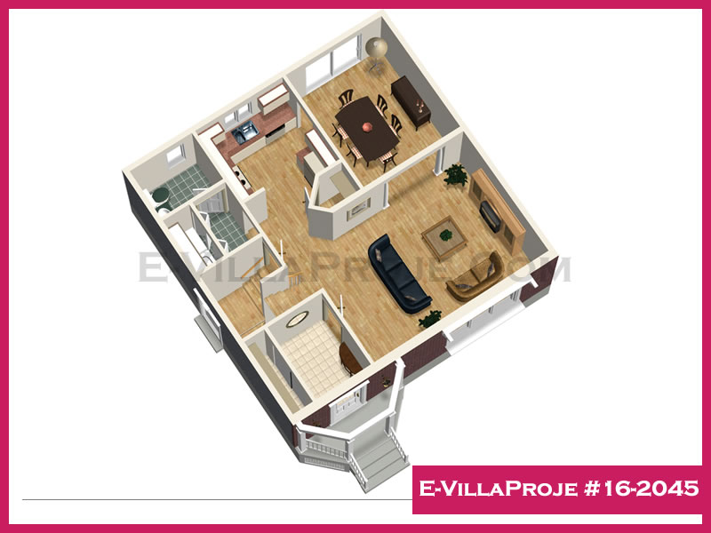 Ev Villa Proje #16 - 2045 Detay 4