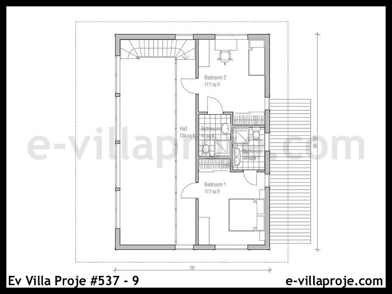 Ev Villa Proje #537 - 9 Detay 3
