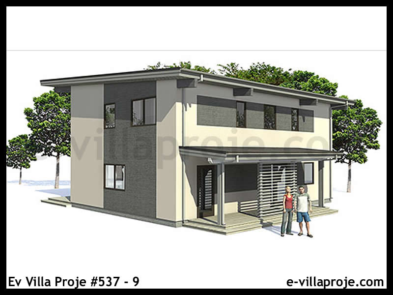 Ev Villa Proje #537 - 9 Detay 4