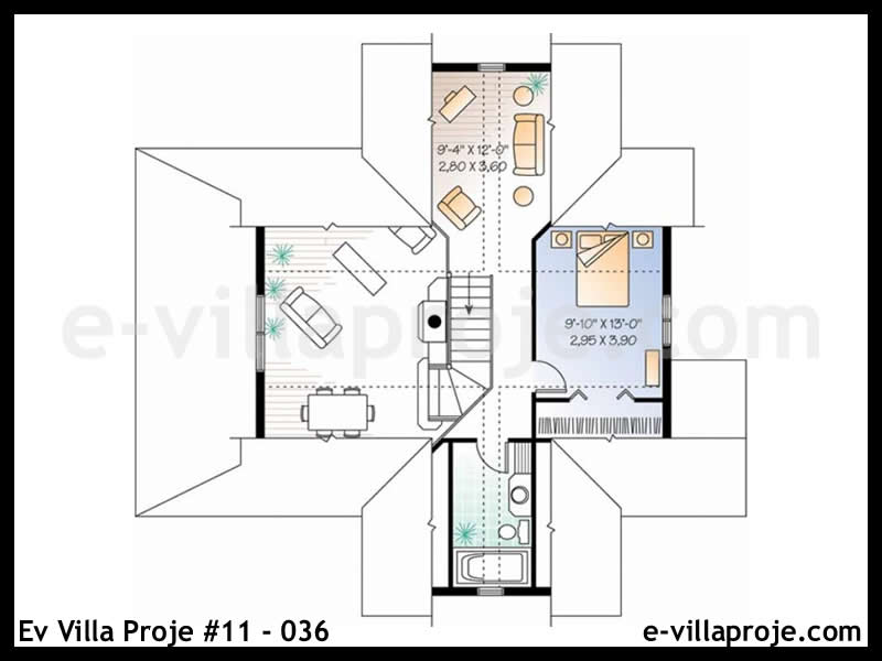 Ev Villa Proje #11 - 036 Detay 3