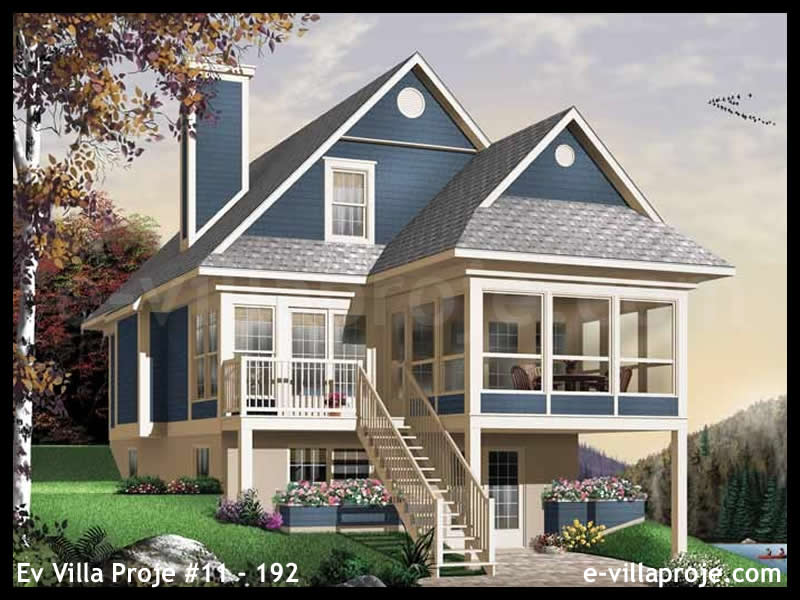 Mersin Ev Villa Proje #11 - 192 Anahtar Teslim Çelik Villa