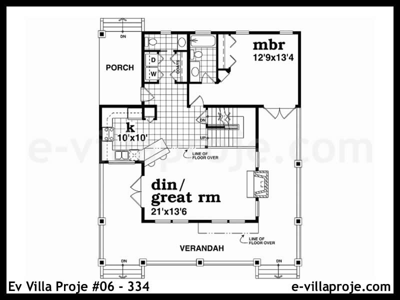 Ev Villa Proje #06 - 334 Detay 2