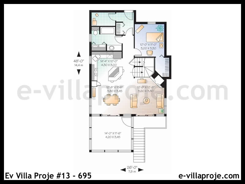 Ev Villa Proje #13 - 695 Detay 2