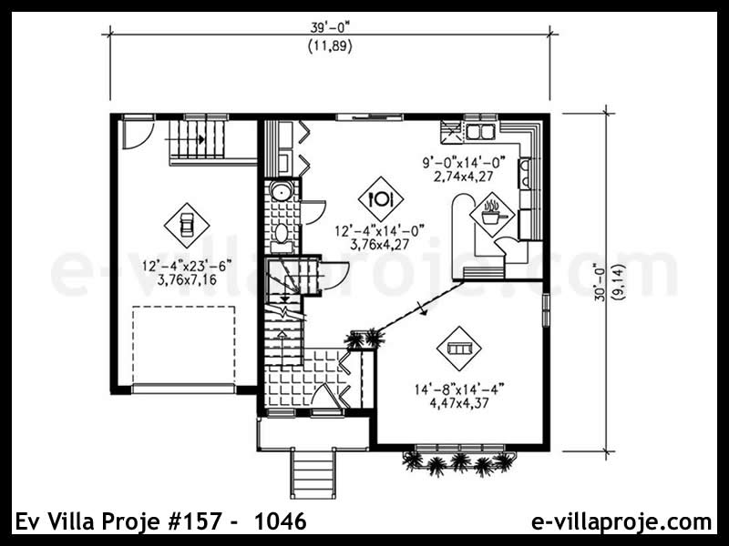 Ev Villa Proje #157 - 1046 Detay 2