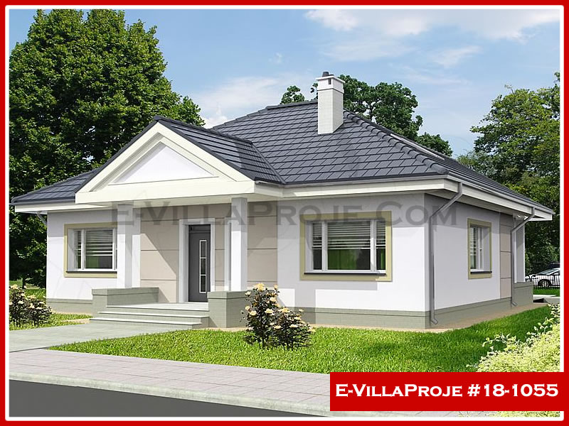 Hatay Ev Villa Proje #18 - 1055 Anahtar Teslim Çelik Villa