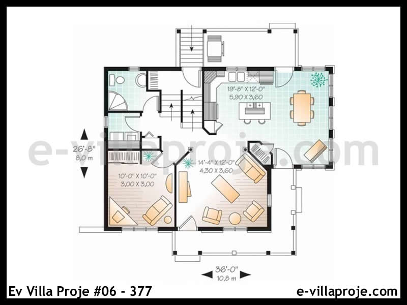 Ev Villa Proje #06 - 377 Detay 2
