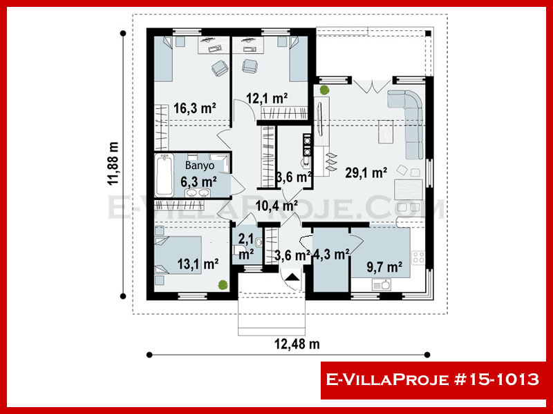 Ev Villa Proje #15 - 1013 Detay 2
