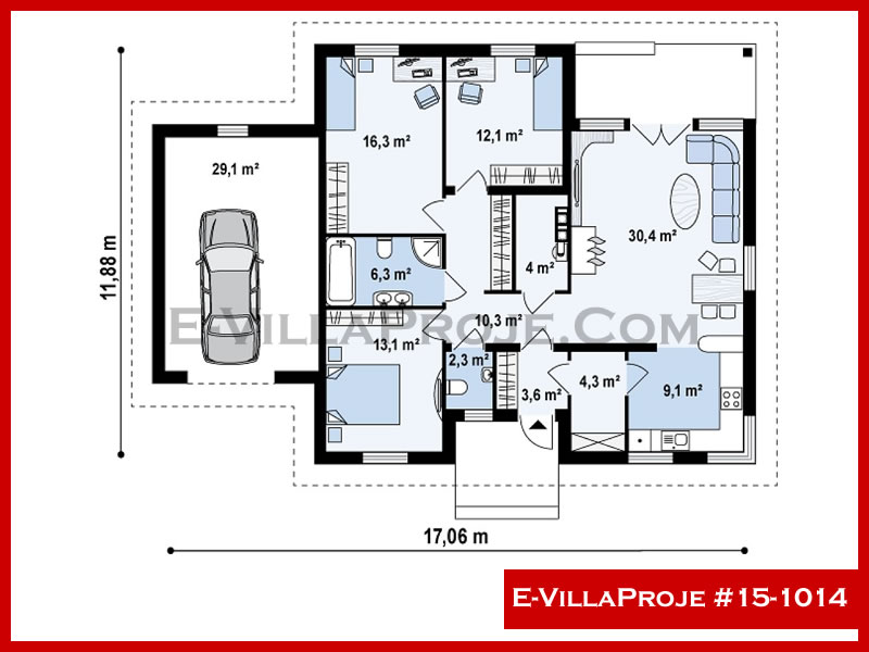Ev Villa Proje #15 - 1014 Detay 2