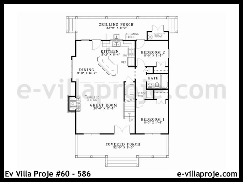 Ev Villa Proje #60 - 586 Detay 2