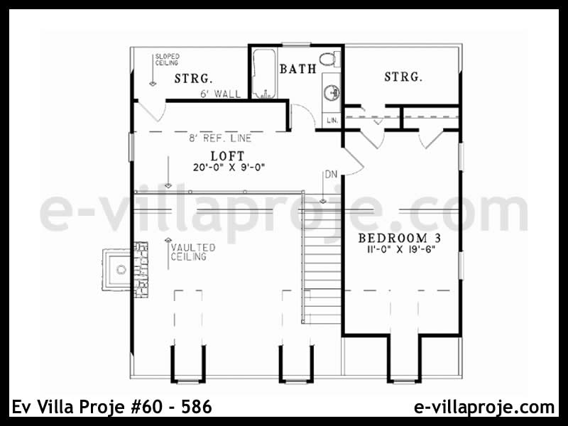 Ev Villa Proje #60 - 586 Detay 3