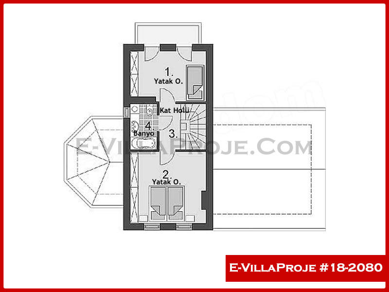 Ev Villa Proje #18 - 2080 Detay 3