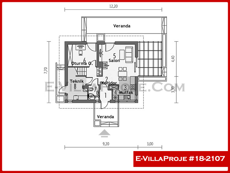 Ev Villa Proje #18 - 2107 Detay 2