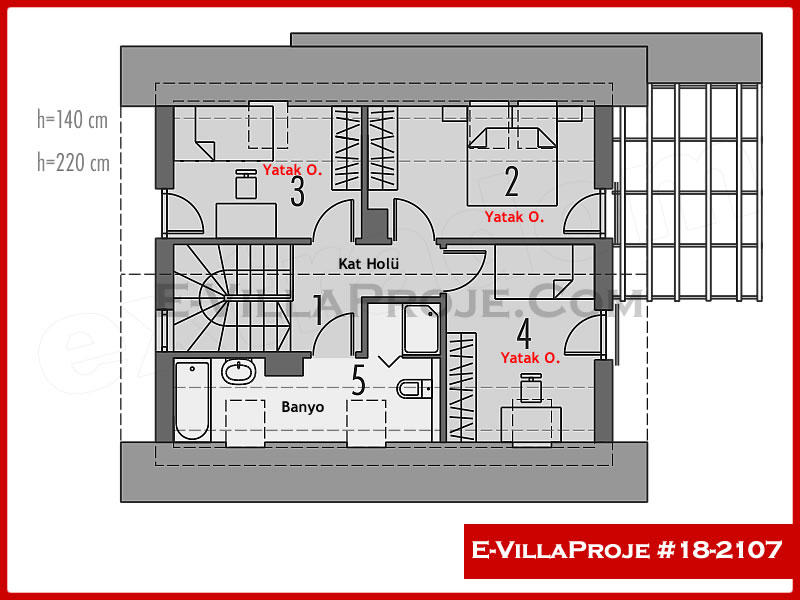 Ev Villa Proje #18 - 2107 Detay 3
