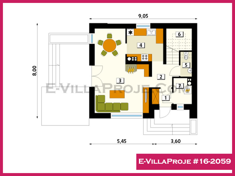 Ev Villa Proje #16 - 2059 Detay 2