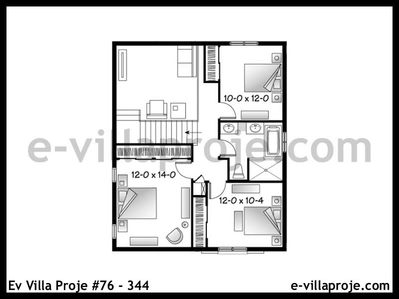 Ev Villa Proje #76 - 344 Detay 3