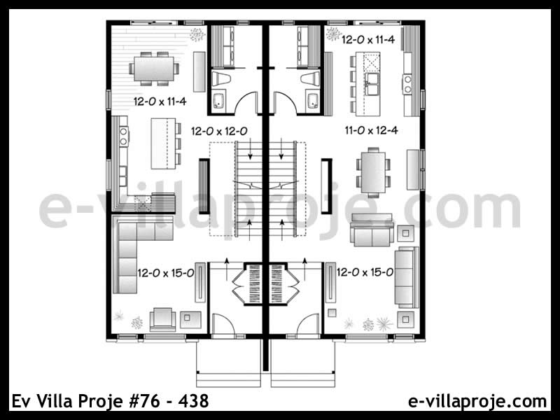 Ev Villa Proje #76 - 438 Detay 2