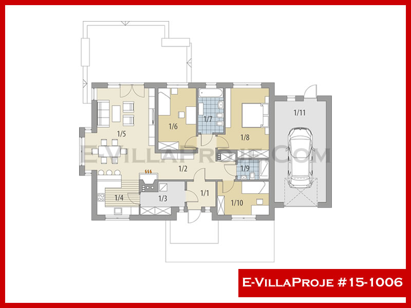 Ev Villa Proje #15 - 1006 Detay 2