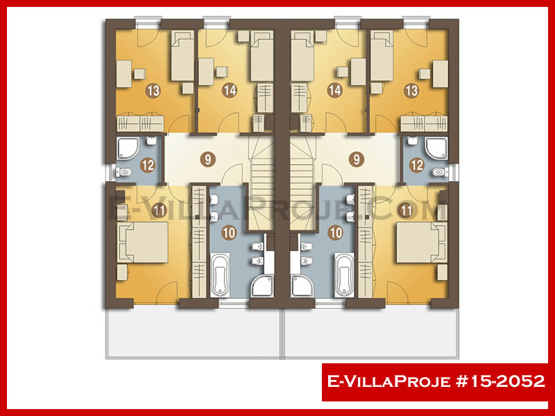 Ev Villa Proje #15 - 2052 Detay 3