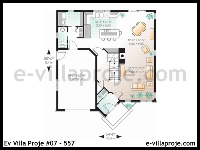 Ev Villa Proje #07 - 557 Detay 2