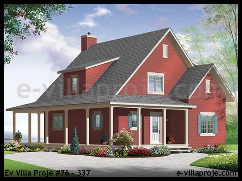 Kastamonu Ev Villa Proje #76 - 337 Anahtar Teslim Çelik Villa
