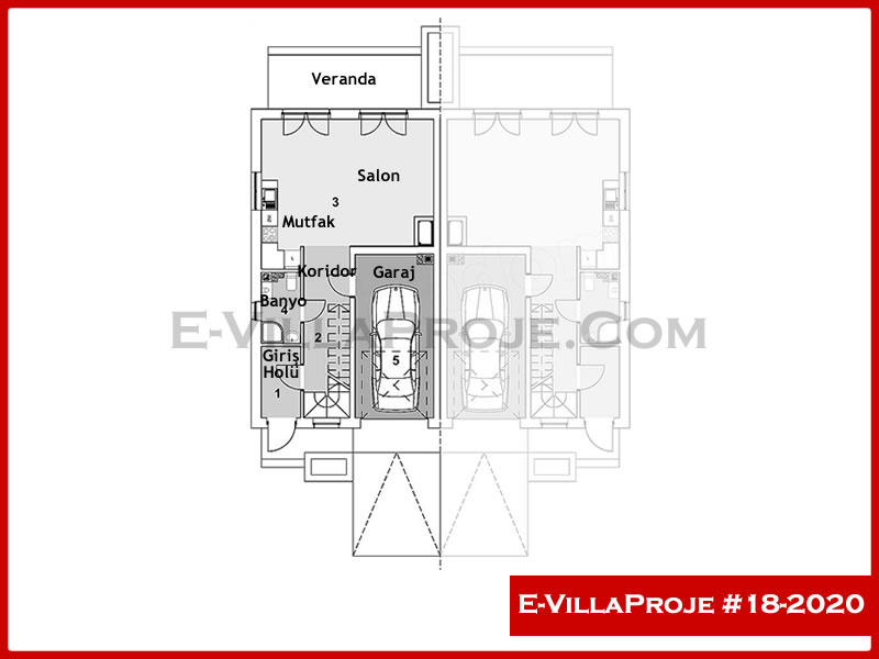 Ev Villa Proje #18 - 2020 Detay 2