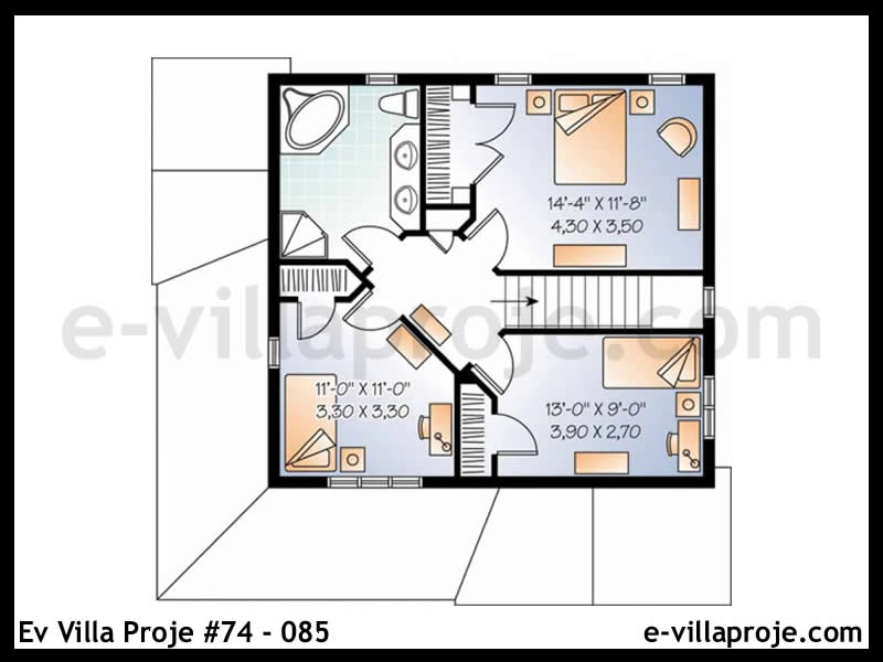 Ev Villa Proje #74 - 085 Detay 3