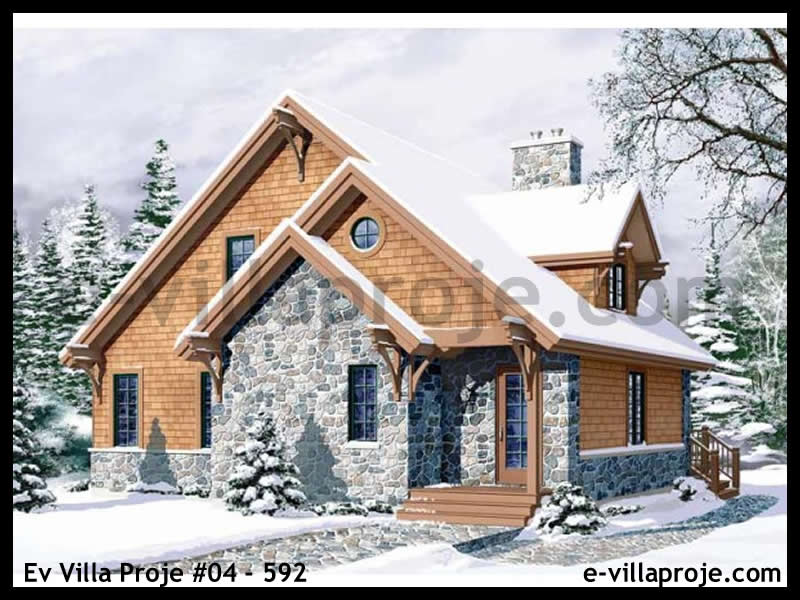 Isparta Ev Villa Proje #04 - 592 Anahtar Teslim Çelik Villa