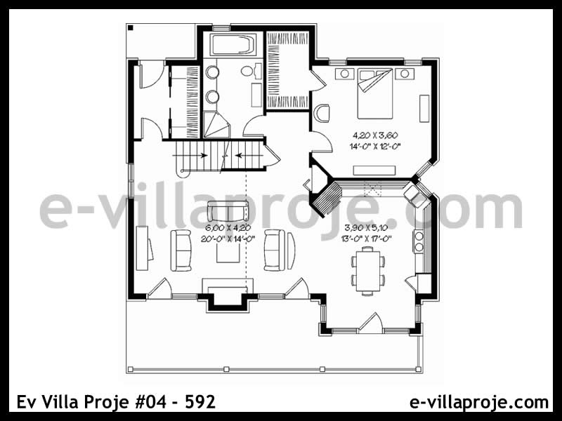 Ev Villa Proje #04 - 592 Detay 2
