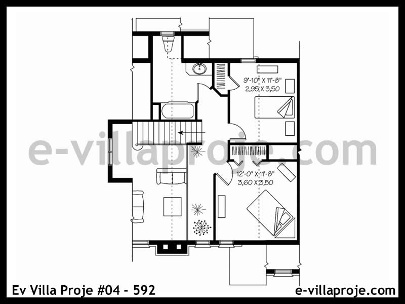 Ev Villa Proje #04 - 592 Detay 3
