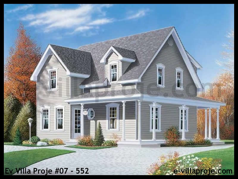 Isparta Ev Villa Proje #07 - 552 Anahtar Teslim Çelik Villa