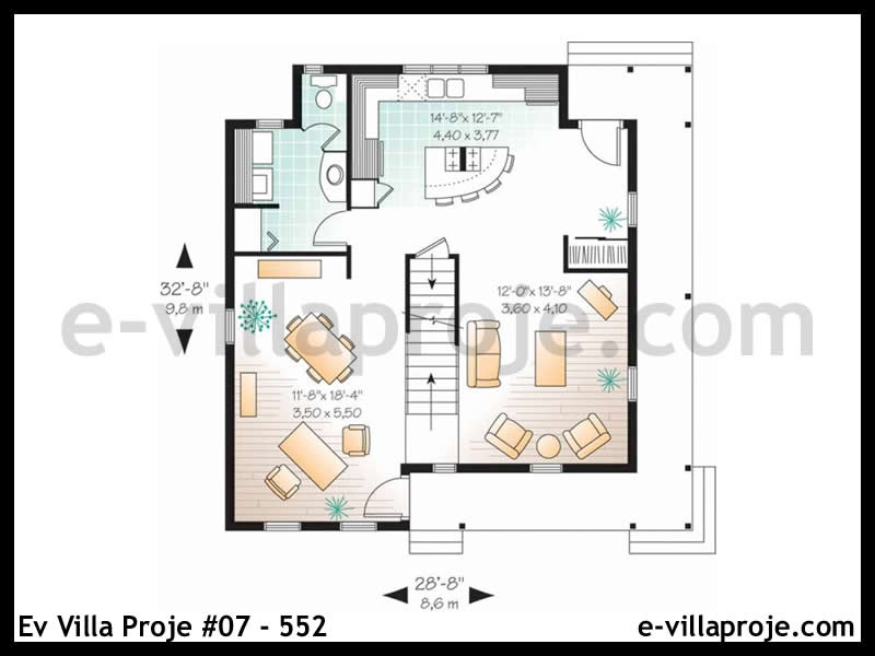 Ev Villa Proje #07 - 552 Detay 2