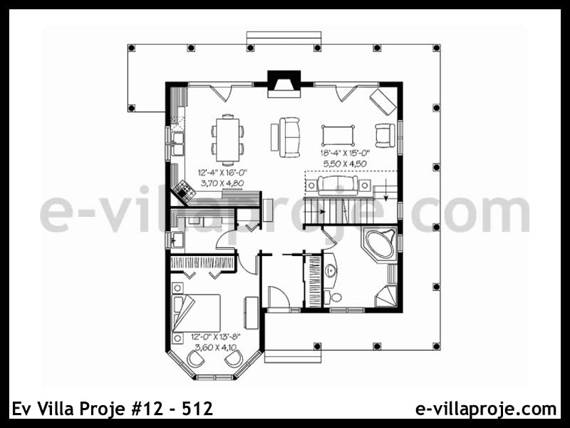 Ev Villa Proje #12 - 512 Detay 2