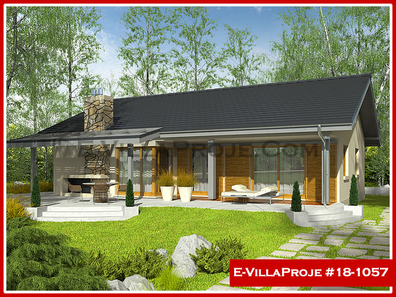 Kars Ev Villa Proje #18 - 1057 Anahtar Teslim Çelik Villa