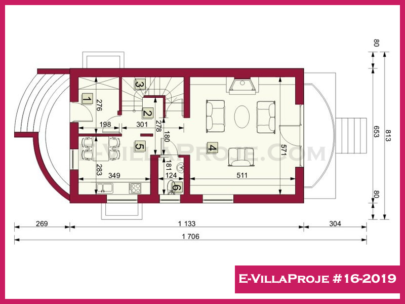 Ev Villa Proje #16 - 2019 Detay 2