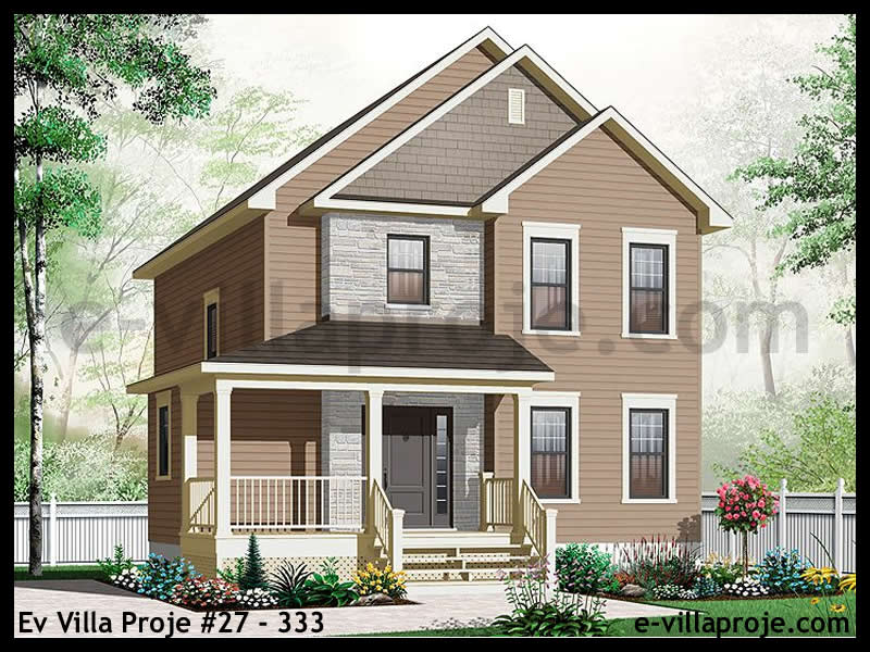 Isparta Ev Villa Proje #27 - 333 Anahtar Teslim Çelik Villa