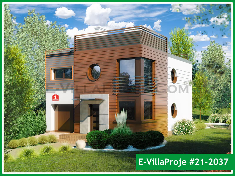 Kastamonu Ev Villa Proje #21 - 2037 Anahtar Teslim Çelik Villa