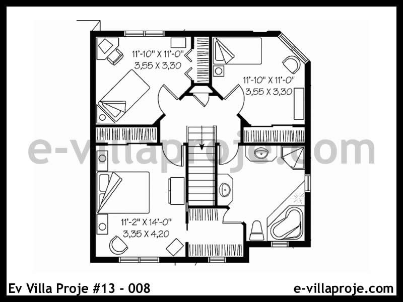 Ev Villa Proje #13 - 008 Detay 3
