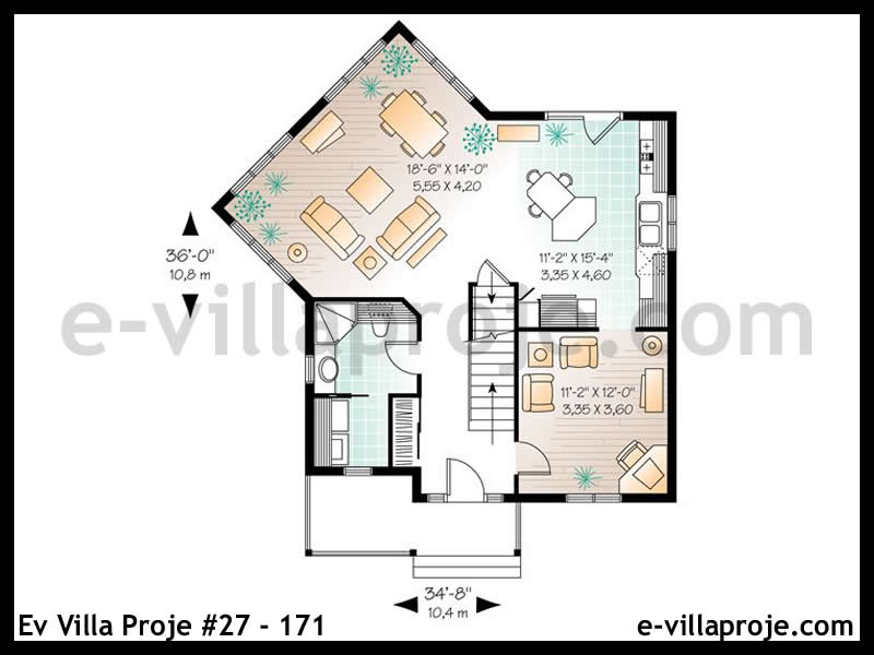 Ev Villa Proje #27 - 171 Detay 2