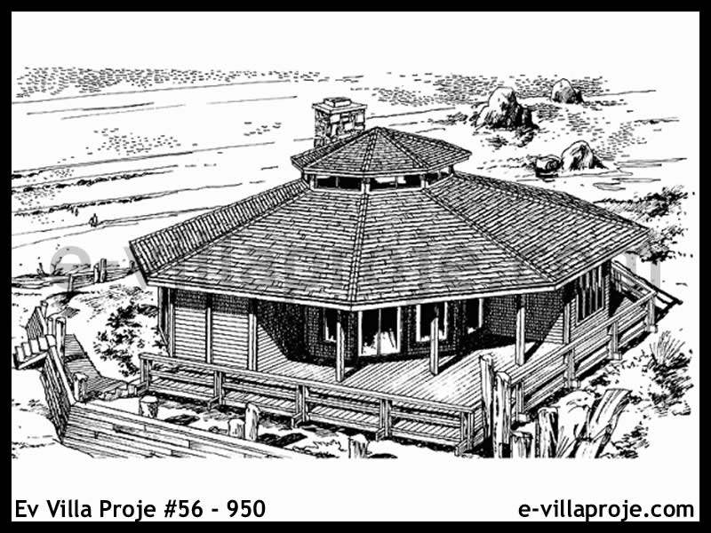 Ev Villa Proje #56 - 950 Detay 3