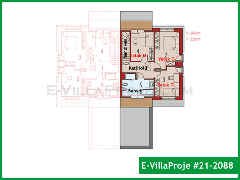 Ev Villa Proje #21 - 2088 Detay 3