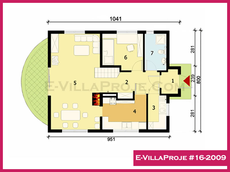 Ev Villa Proje #16 - 2009 Detay 2